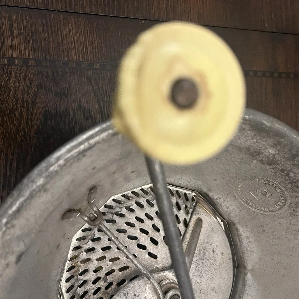 Vintage French Moulin Legumes Food Mill Hand Crank Vegetable Strainer France
